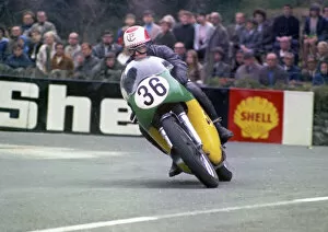 Images Dated 19th July 2021: Paul Cott (Norton) 1968 Senior Manx Grand Prix