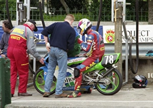 Images Dated 17th January 2017: Paul Day (Honda) 1995 Ultra Lightweight TT