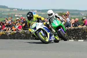 Sam Johnson Prints: Paul Duckett (Kawasaki) and Sam Johnson (Kawasaki) 2015 Southern 100