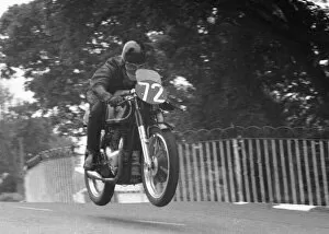 Images Dated 28th March 2021: Paul Fahey (Matchless) 1956 Senior TT