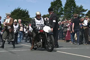 Paul Hipkin (1929 AJS) No. 70, 2007 Re-enactment
