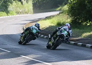 Paton Prints: Paul Jordan Kawasaki Michael Dunlop Paton 2023 Supertwin TT