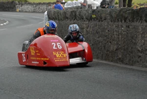 Images Dated 15th July 2009: Paul Lumley and P J McLaverty (Lumley Honda) 2009 Southern 100