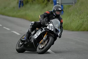Images Dated 23rd May 2009: Paul Noble (Triumph) 2009 Jurby Road