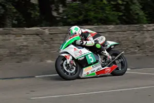 Paul Owen Prints: Paul Owen (Honda) 2009 Lightweight Manx Grand Prix