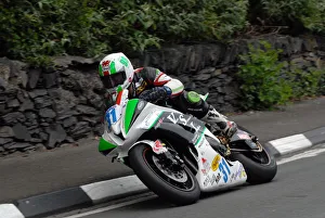 Paul Owen Collection: Paul Owen (Yamaha) 2009 Supersport TT