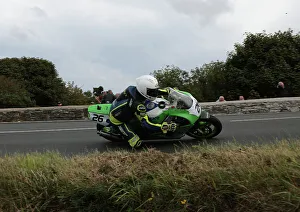 Manx Grand Prix Gallery: Paul Potchy Williams Kawasaki 2022 Classic Superbike Manx Grand Prix
