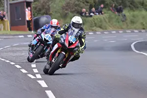 Paul Potchy Williams (Yamaha) and Jim Hodson (Yamaha) 2022 Supersport TT