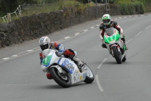 Paul Owen Collection: Paul Shoesmith & Paul Owen (Honda) 2009 Lightweight Billown TT