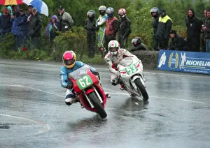 Paul Williams (Honda) 1998 Lightweight 400 TT & Paul Owen (Yamaha) 1998 Lightweight TT