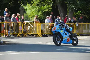 Paul Williams Prints: Paul Williams (Suzuki) 2018 Lightweight Manx Grand Prix