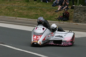 Baker Honda Collection: Pete Alton & Keith Brotherton (Baker Honda) 2012 Sidecar TT
