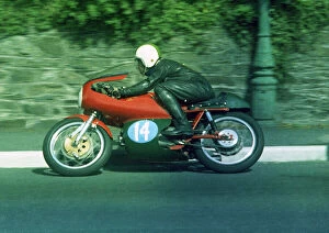 Images Dated 21st June 2021: Pete Casey (Aermacchi) 1970 Junior Manx Grand Prix