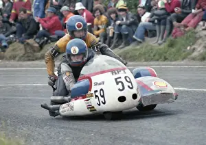 Pete Coney & Brian Leigh (A P T Yamaha) 1978 Sidecar TT