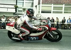 Images Dated 26th January 2018: Pete Cook (Yamaha) 1983 Junior Manx Grand Prix