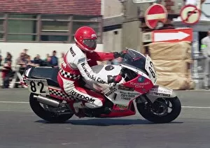 Images Dated 1st August 2016: Pete Davies (Kawasaki) 1987 Formula One TT