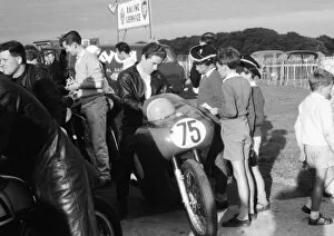 1962 Senior Manx Grand Prix Collection: Pete Elmore (Norton) 1962 Senior Manx Grand Prix