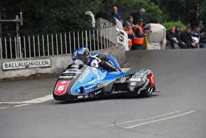 Images Dated 15th April 2021: Pete Founds & Jevan Walmsley (Suzuki Founds LCR) 2017 Sidecar TT