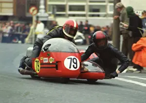Pete Hardcastle & Nick Cutmore (PJH Weslake) 1974 Sidecar 750 TT
