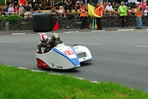 Images Dated 4th June 2016: Pete Nuttall & Neil Wheatley (Ireson Suzuki) 2016 Sidecar A TT