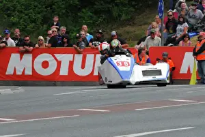Pete Nuttall & Neil Wheatley (Ireson Suzuki) 2016 Sidecar 2 TT