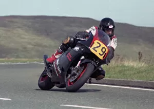Images Dated 7th May 2020: Pete Searle (Ducati) 1989 Senior Manx Grand Prix