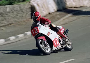 Images Dated 24th October 2018: Pete Searle (Honda) 1987 Newcomers Manx Grand Prix