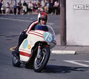 Images Dated 15th August 2018: Pete Welfare (Honda) 1973 Junior TT