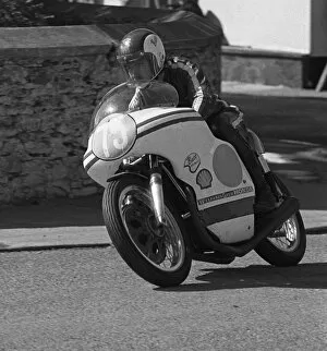 Images Dated 15th August 2018: Pete Welfare (Honda) 1973 Junior TT