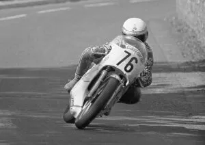 Images Dated 13th August 2022: Pete Wild (Handsworth Yamaha) 1980 Southern 100
