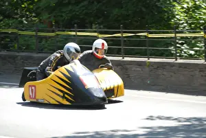 Peter Allebone & Bob K Dowty (MR Equipe Suzuki) 2008 Sidecar TT