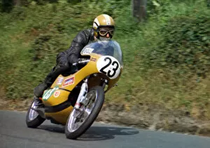 Images Dated 27th January 2022: Peter Berwick (Yamaha) 1971 Lightweight TT