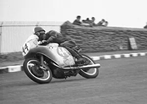 Images Dated 7th March 2022: Peter Chatterton (NSU) 1961 Lightweight TT