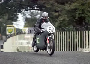 Peter Courtney Prints: Peter Courtney (DMW) 1968 Lightweight Manx Grand Prix