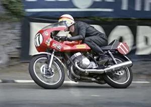Images Dated 24th July 2020: Peter Courtney (Kawasaki) 1973 Production TT