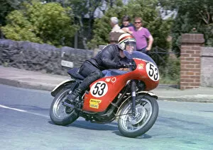 Images Dated 16th October 2019: Peter Courtney (Triumph) 1973 Formula 750 TT