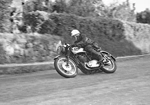 Images Dated 7th April 2022: Peter Cruse (BSA) 1956 Senior Clubman TT