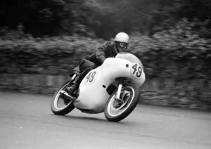 Images Dated 31st December 2018: Peter Darvill (Norton) 1962 Senior Manx Gand Prix