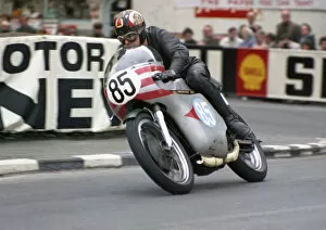 Images Dated 1st April 2020: Peter Daw (Norton) 1968 Junior Manx Grand Prix