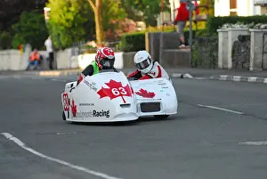Peter Essaff & Jeff Gillard (MRE Yamaha) 1996 Sidecar TT