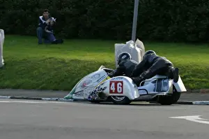Peter Farrelly & Aaron Galligan (Yamaha) 2005 Sidecar TT