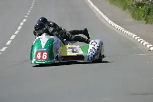 Peter Farrelly & Aaron Galligan (Yamaha) 2005 Sidecar TT