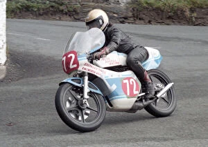 Images Dated 13th July 2022: Peter Foster (Yamaha) 1985 Newcomers Manx Grand Prix