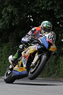 Images Dated 6th June 2014: Peter Hickman (BMW) 2014 Senior TT