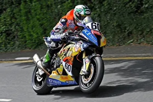Images Dated 6th June 2014: Peter Hickman (BMW) 2014 Senior TT