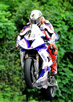 Images Dated 2nd June 2018: Peter Hickman (BMW) 2018 Senior TT