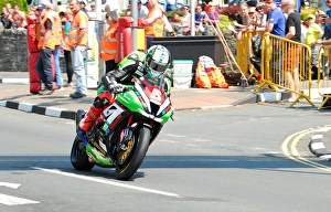 Images Dated 6th June 2016: Peter Hickman (Kawasaki) 2016 Superstock TT