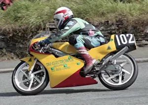 Images Dated 9th July 2022: Peter Irwin (Honda) 1993 Ultra Lightweight TT
