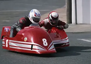Peter Krukowski & Cat Turner (Ireson) 1993 Sidecar TT