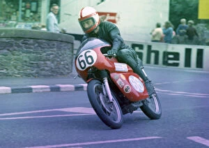 Images Dated 12th February 2021: Peter Lovatt (Ducati) 1972 Junior Manx Grand Prix